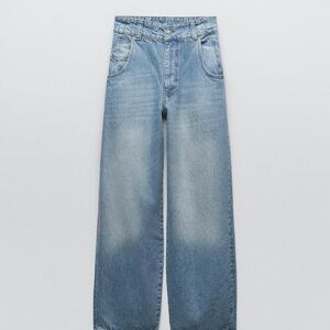 Zara Women's Light Blue Denim Jeans